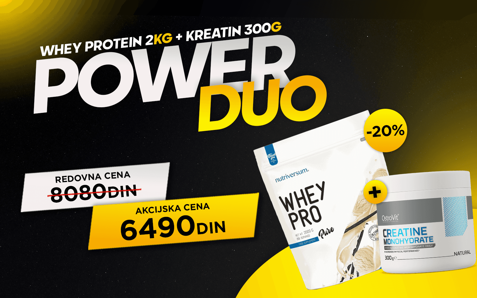 whey pro ostrovit creatin