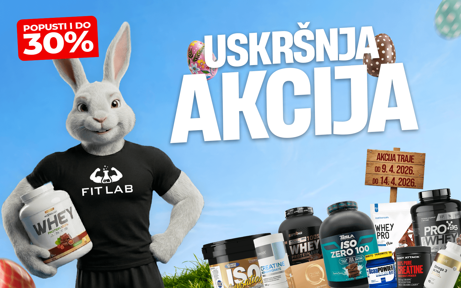 Velika uskršnja akcija od 09.04. do 14.04