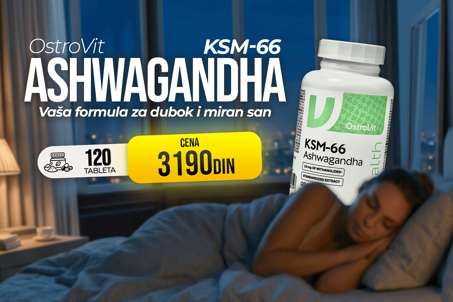 Ashwagandha KSM-66 Ostrovit