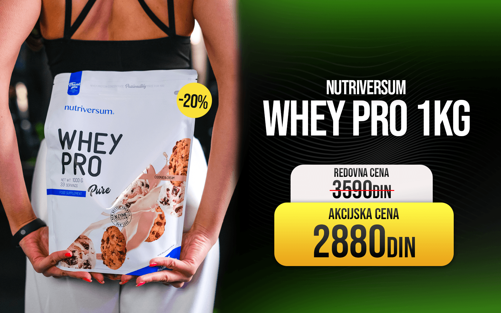 Whey pro nutriversum 1kg