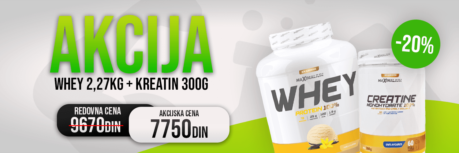 Maximalium kreatin + whey