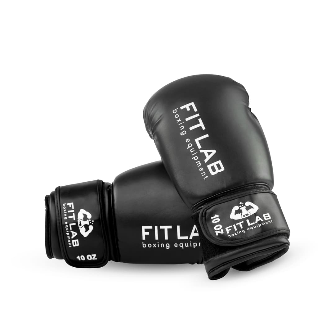 Classic black / boks rukavice - FitLAB