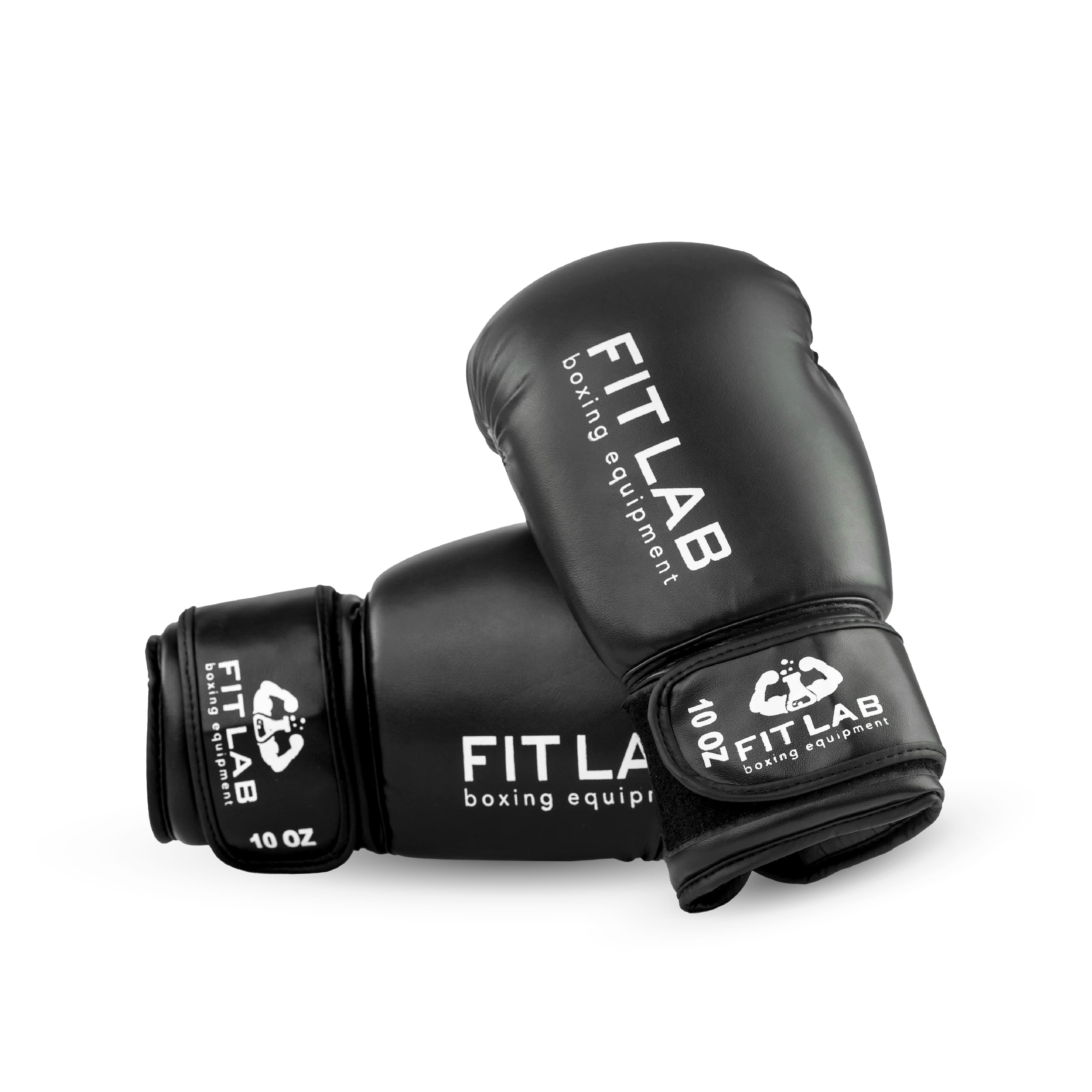 Classic black / boks rukavice - FitLAB