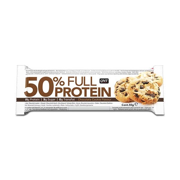 50% Full protein bar 50g - QNT