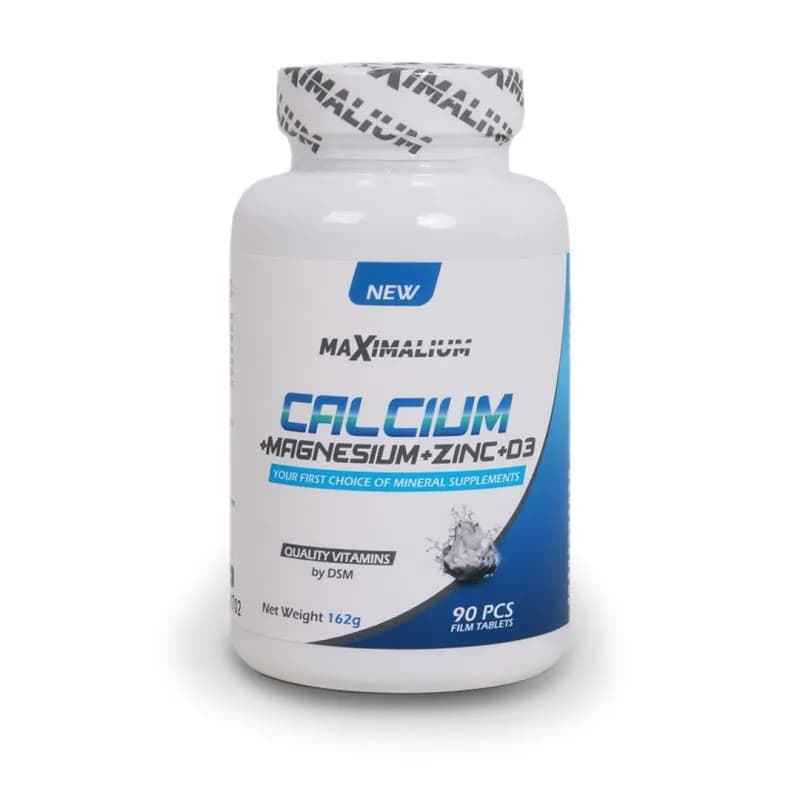 Calcium + Magnesium + Zinc + D3 90tb - Maximalium