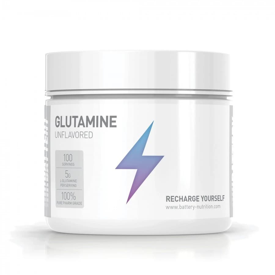 Glutamine 500g - Battery Nutrition