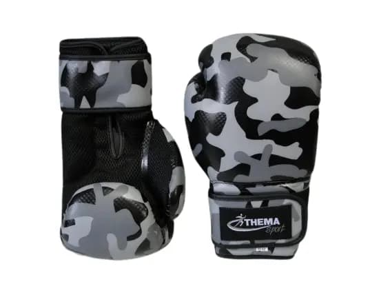 Rukavice za boks carbon maskirne - Thema sport