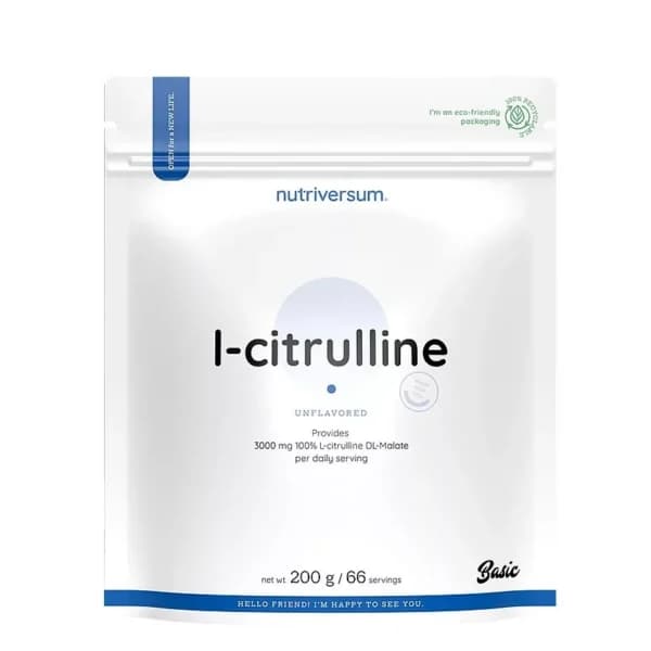 Citrulline malate 200g - Nutriversum