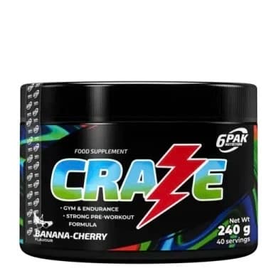 Craze 240g/40serv - 6PAK
