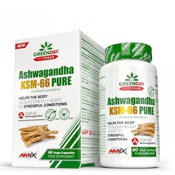 Ashwagandha KSM-66 pure 60cap - Amix™
