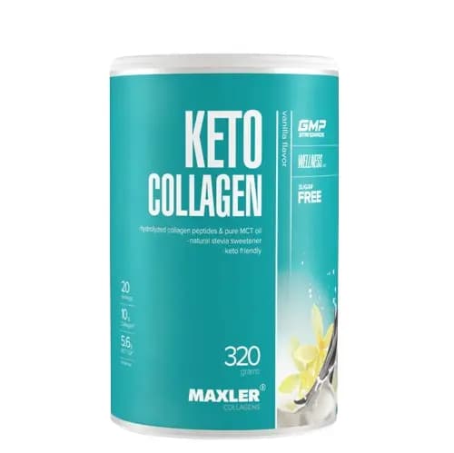 KETO collagen (ukus Vanila) 320g - Maxler