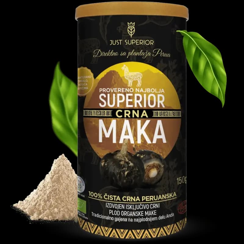 Superior Crna Maka u prahu 150g - Just Superior