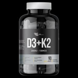 VITAMIN D3 + K2 90cap - Basic Supplements