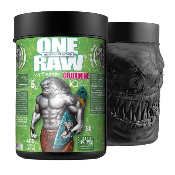 One Raw Glutamine 400g - Zoomad Labs