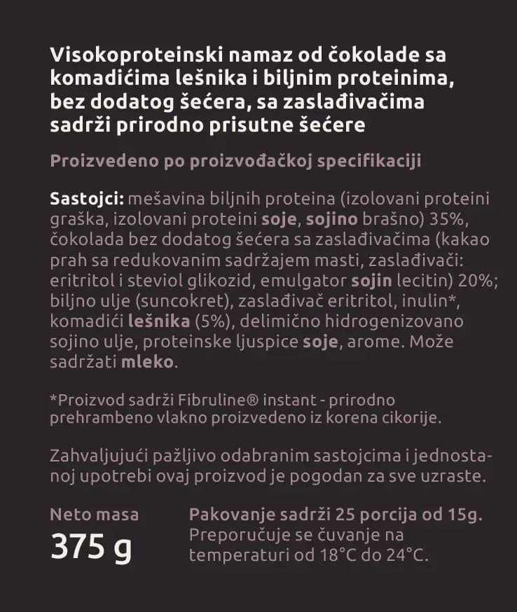 Proteinski Namaz čoko-lešnik 375g - Gorila Protein