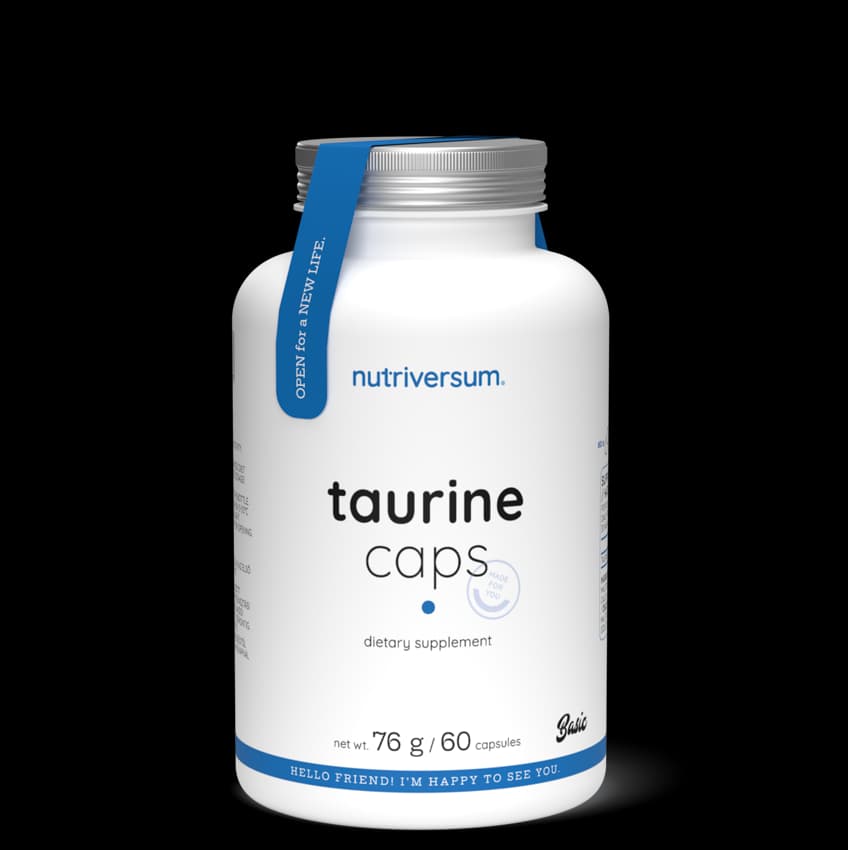 Taurine 1000mg/100cap - Nutriversum