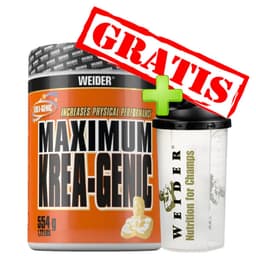 Krea-Genic Maximum 554g/70serv + gratis ŠEJKER - Weider