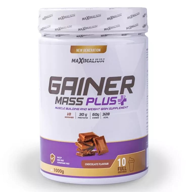 Gainer mass PLUS 1kg - Maximalium