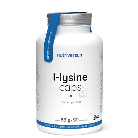 L-Lysine 90cap/500mg - Nutriversum