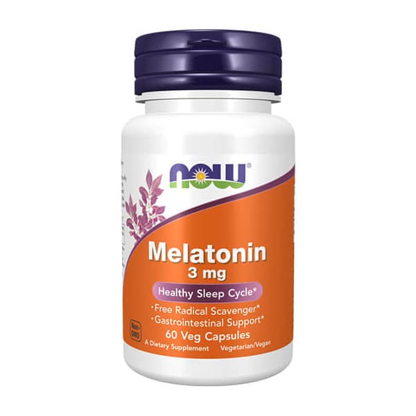 Melatonin 3mg/60cap - NowFoods