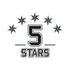 Logo brenda 5 Stars - suplementi, sportska ishrana i oprema u FitLab prodavnici