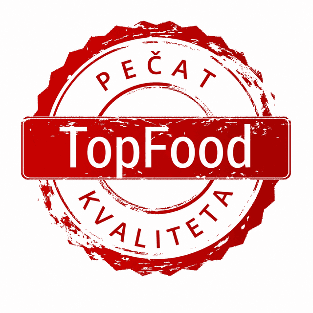 Logo brenda TopFood - suplementi, sportska ishrana i oprema u FitLab prodavnici