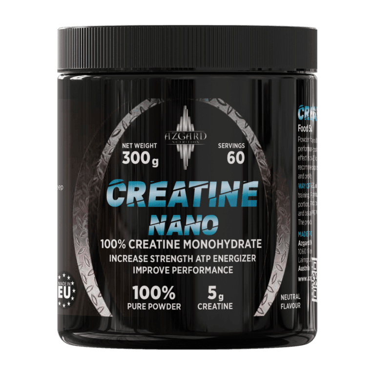 Creatine NANO Azgard 300gr kreatin monohidrat u nano formi za snagu eksplozivnost i bolje trening performanse