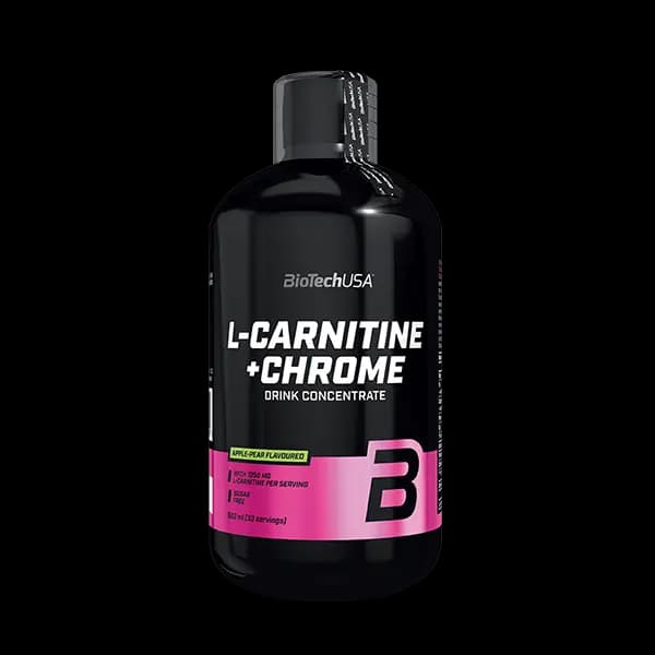 L-carnitine + chrome 0.5l - BioTechUSA
