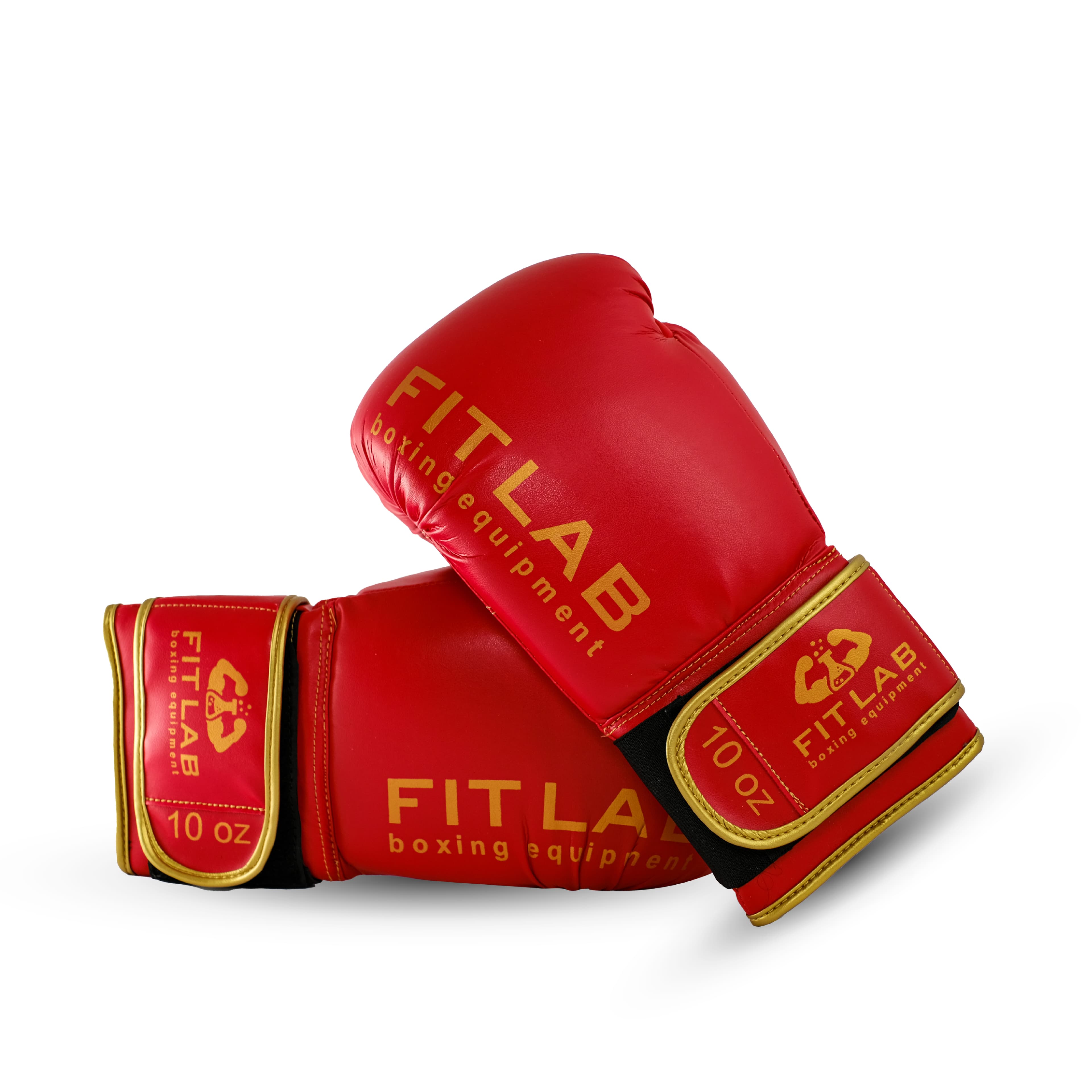 Double golden red / boks rukavice - FitLAB