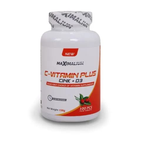 Vitamin C+Cink+D3 100tb - Maximalium