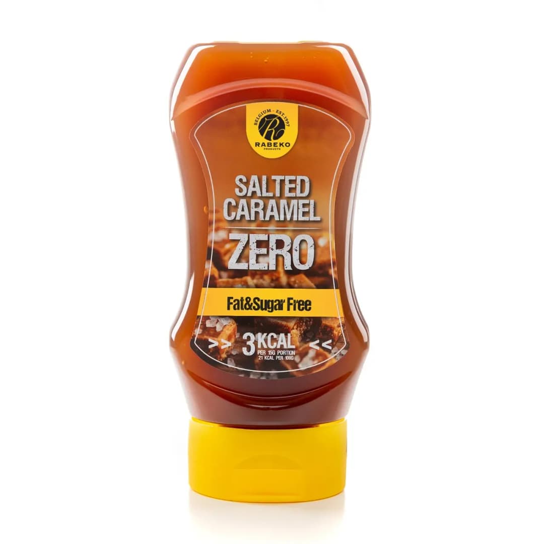Salted Caramel Zero Rabeko preliv od slane karamele bez šećera 350ml