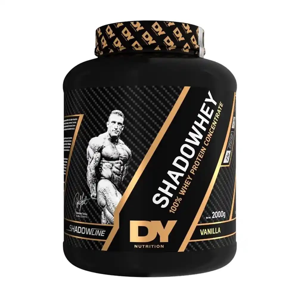 Shadowhey Protein 2 kg Dorian Yates Nutrition – whey protein koncentrat bogat BCAA aminokiselinama i glutaminom za rast mišićne mase i oporavak