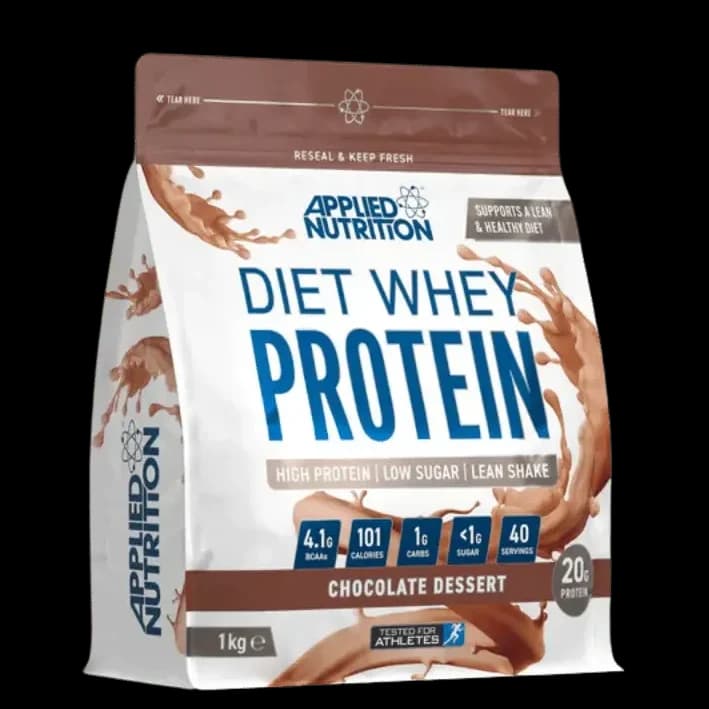 Diet Whey Protein 1kg Applied Nutrition – whey protein sa CLA, L-karnitinom i zelenim čajem za definiciju i kontrolu telesne težine