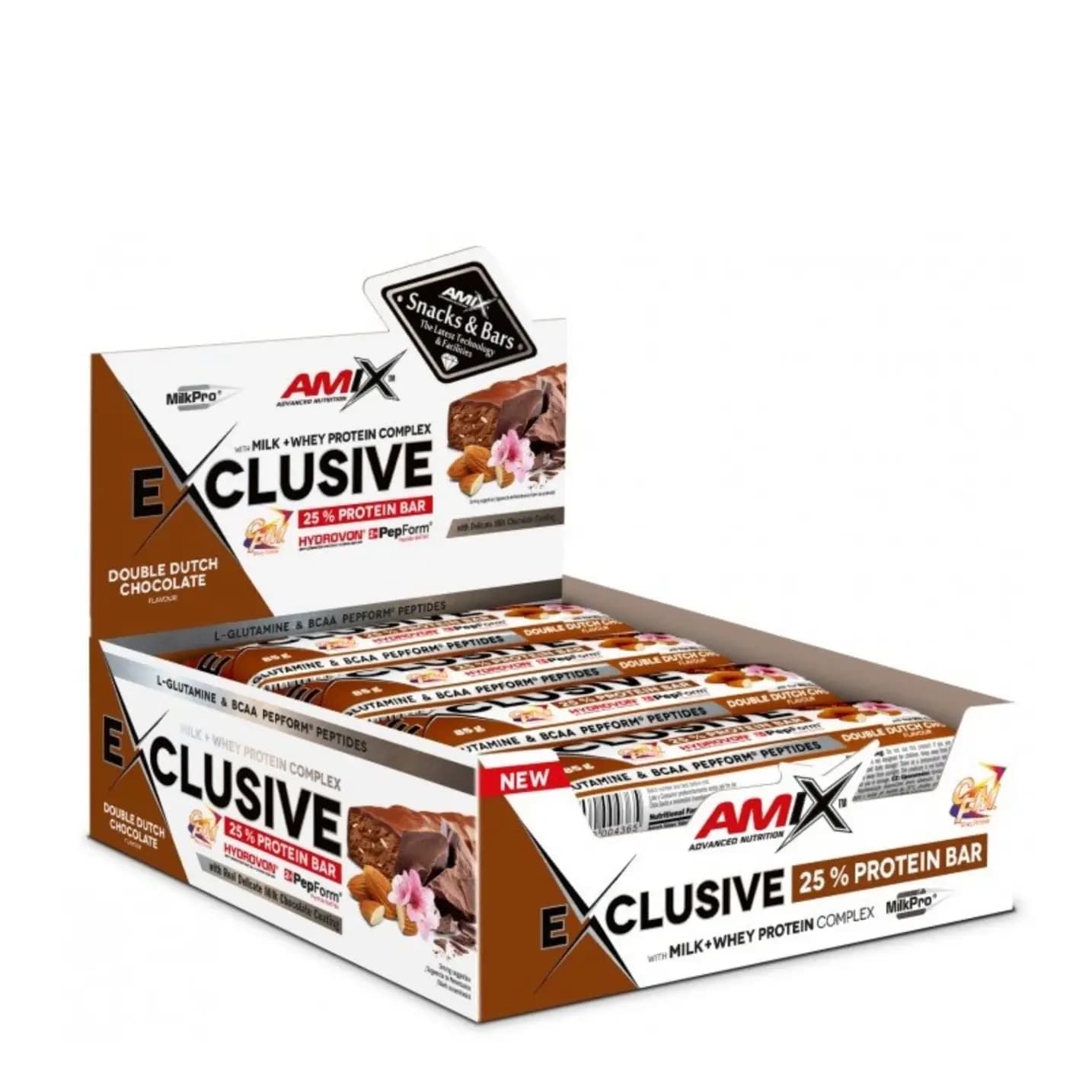 Exclusive protein Bar 85g (cela kutija 12 čokoladica) - Amix™
