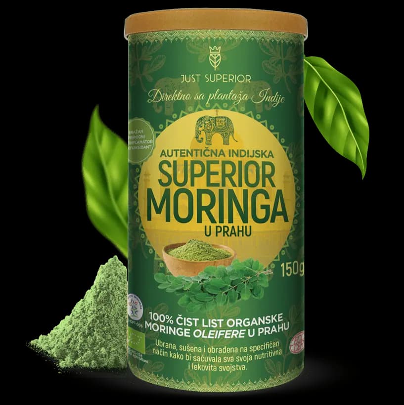 Superior Moringa u prahu 150g - Just Superior
