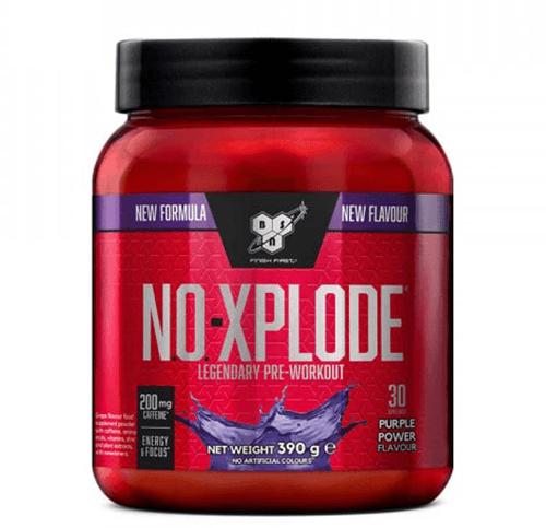BSN N.O. Xplode Legendary 390g pre workout sa citrulinom beta alaninom i kofeinom za energiju fokus i trening performanse