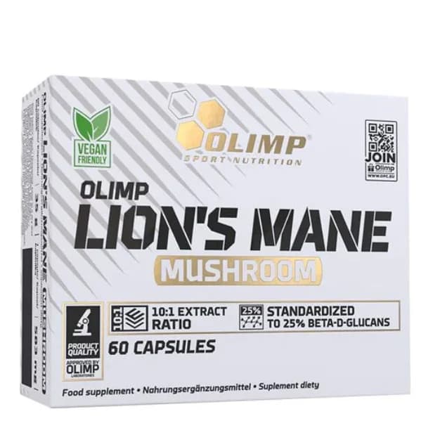 Lion's Mane Mushroom 60cap - Olimp Olimp Nutrition
