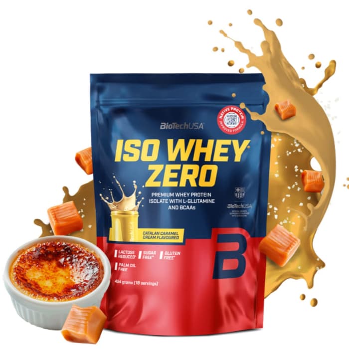 Iso whey zero (Catalan caramel cream) 454g - BioTechUSA Proteini.Si