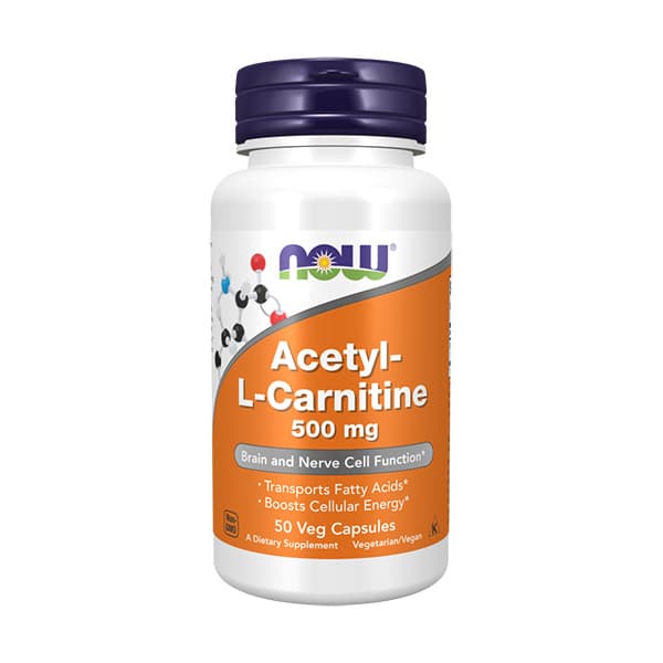 Acetyl L-Carnitine 50cap - NowFoods Proteini.Si