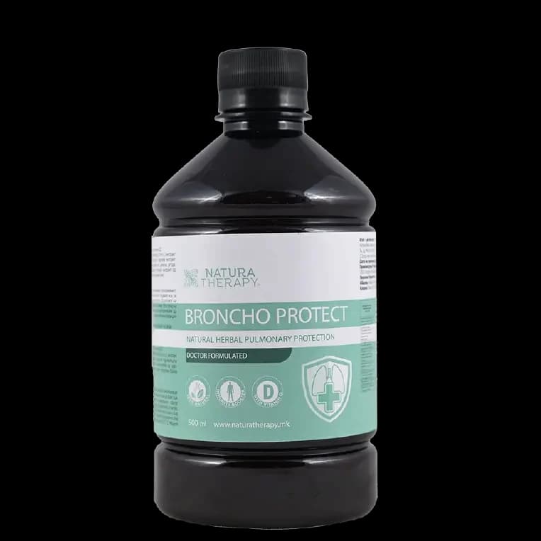 Broncho Protect 500ml Natura Therapy ublazava kasalj smiruje upale