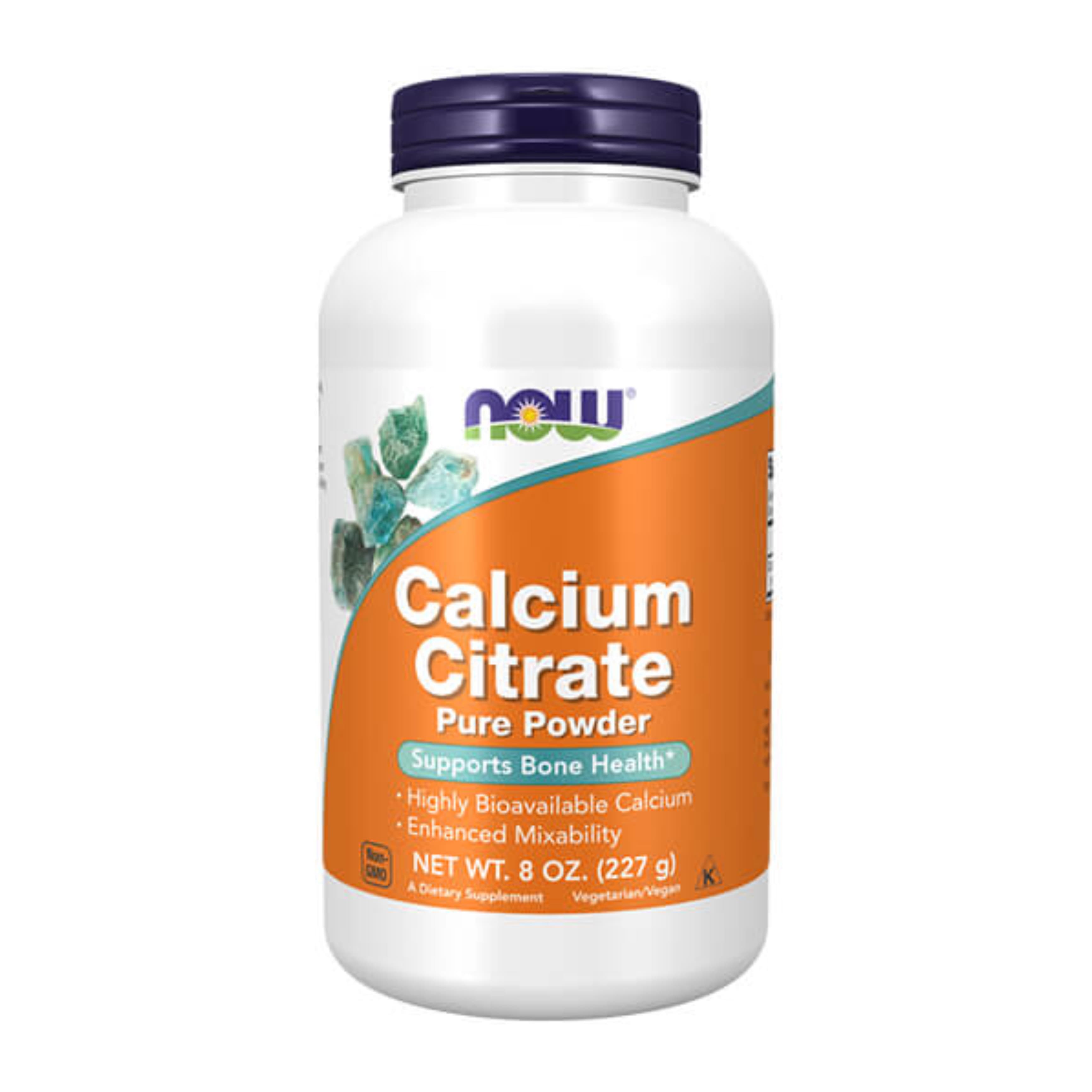 NOW Foods Calcium Citrate kalcijum citrat u prahu za kosti zube osteoporozu