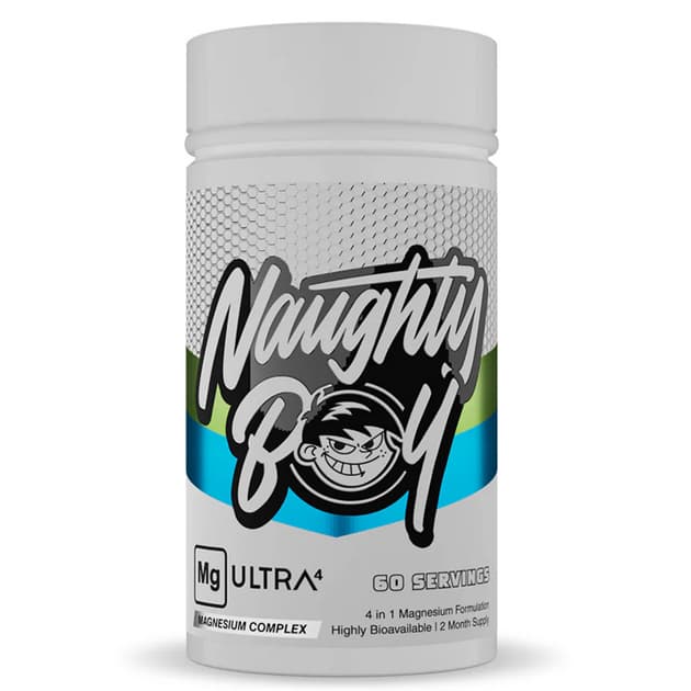NaughtyBoy MGUltra4 | 4 Oblika Magnezijuma za San, Srce i Energiju
