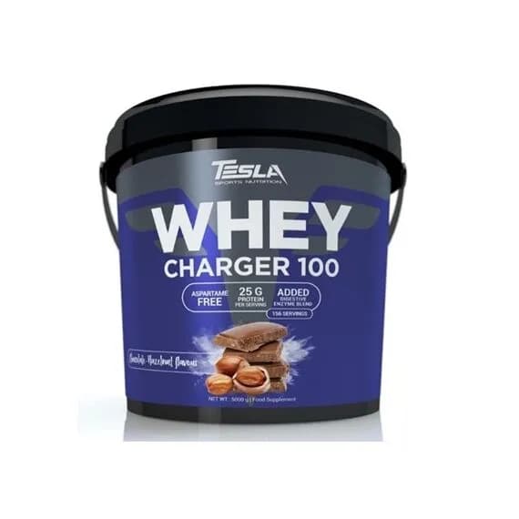 Whey charger100 5kg - Tesla nutrition sa enzimima za varenje super odnos cene i kvaliteta