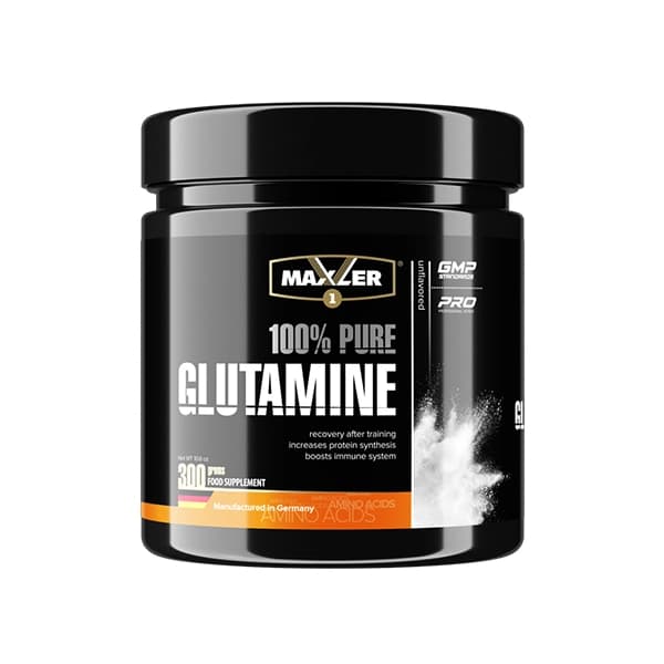 100% Pure Glutamine 300g Maxler čist L-glutamin u prahu za oporavak mišića i sportsku suplementaciju