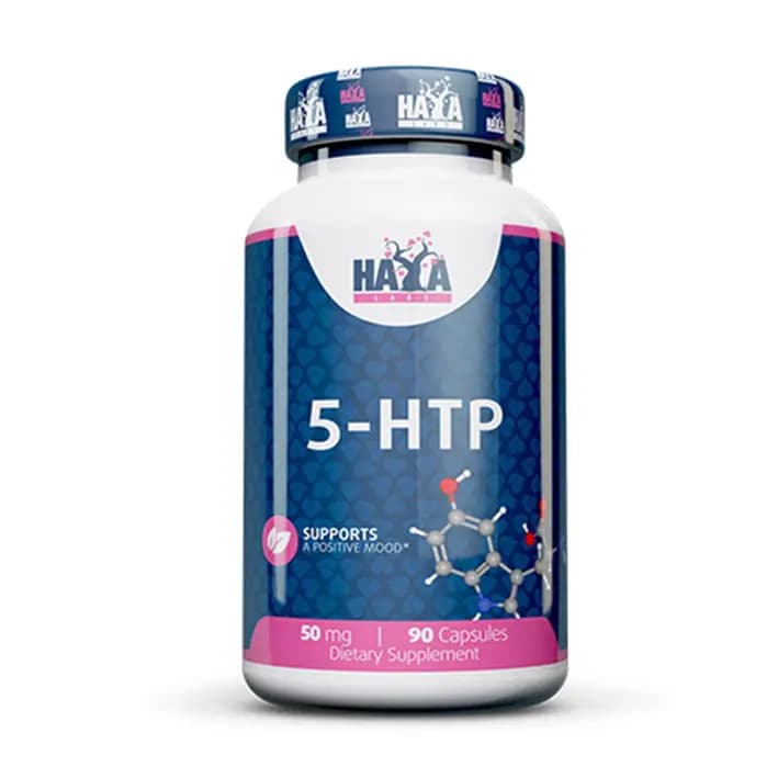 5-HTP 50 mg Haya Labs 90 kapsula za raspoloženje san i emocionalnu ravnotežu