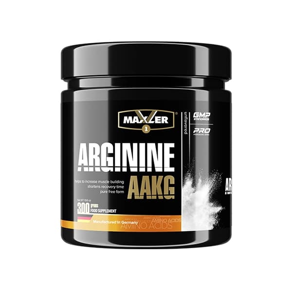 Arginine AAKG 300g Maxler l arginin alfa ketoglutarat za pumpu izdržljivost i trening performanse