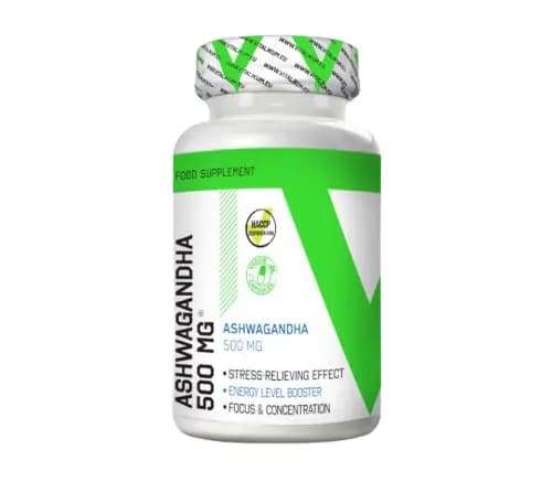 Vitalikum Ashwagandha 500 mg 90 kapsula – adaptogena biljka za podršku organizmu tokom stresa, umora, mentalnog napora i svakodnevnih aktivnosti