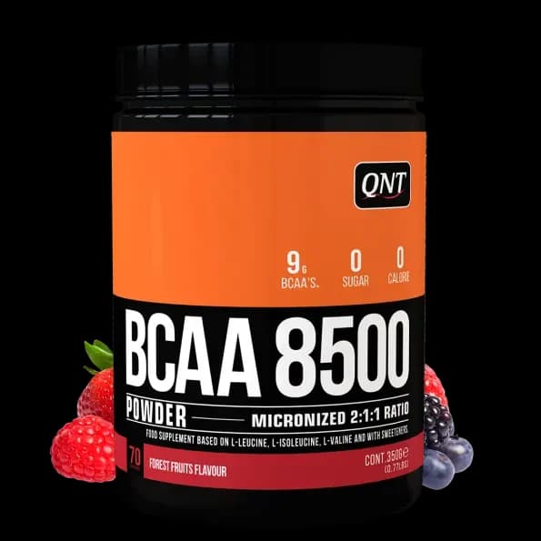 BCAA 8500 350g QNT aminokiseline u prahu za oporavak mišića i trening
