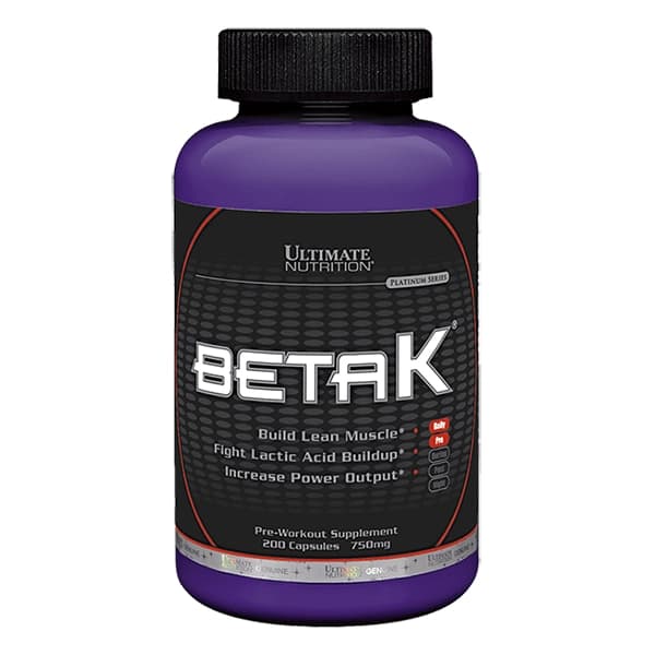 Beta K 200 kapsula Ultimate Nutrition dodatak ishrani sa beta-alaninom i Kre-Alkalyn kreatinom