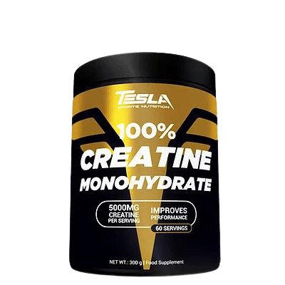 Creatin Tesla Nutrition 300g kreatin monohidrat u prahu za snagu eksplozivnost i bolje trening performanse